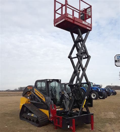 skid steer man lift attachment|tractorhouse skid steer attachments.